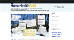 Desktop Screenshot of homehealthgold.com